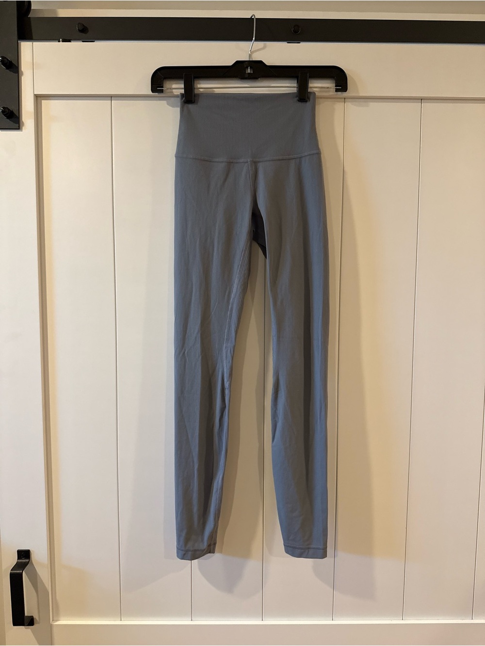 lululemon ribbed athletica High-Rise Leggings in grey